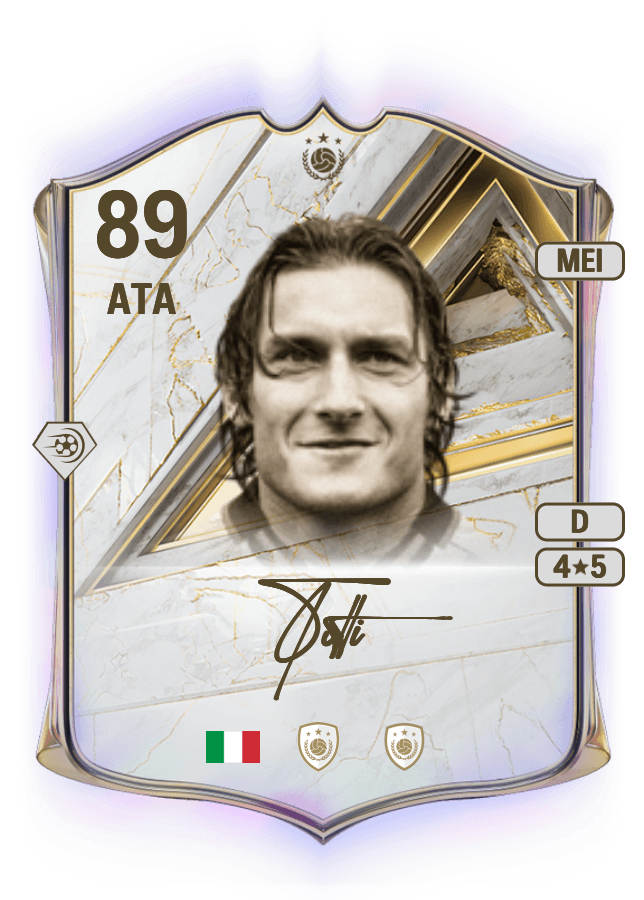 Francesco Totti card