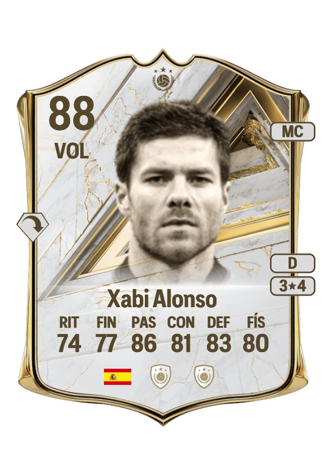 Xabi Alonso card
