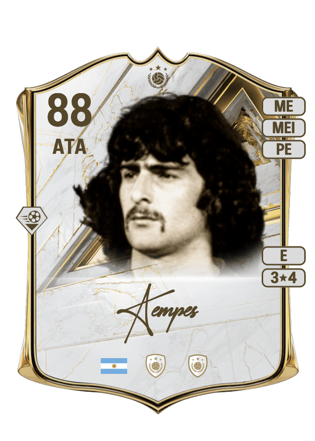 Mario Kempes card