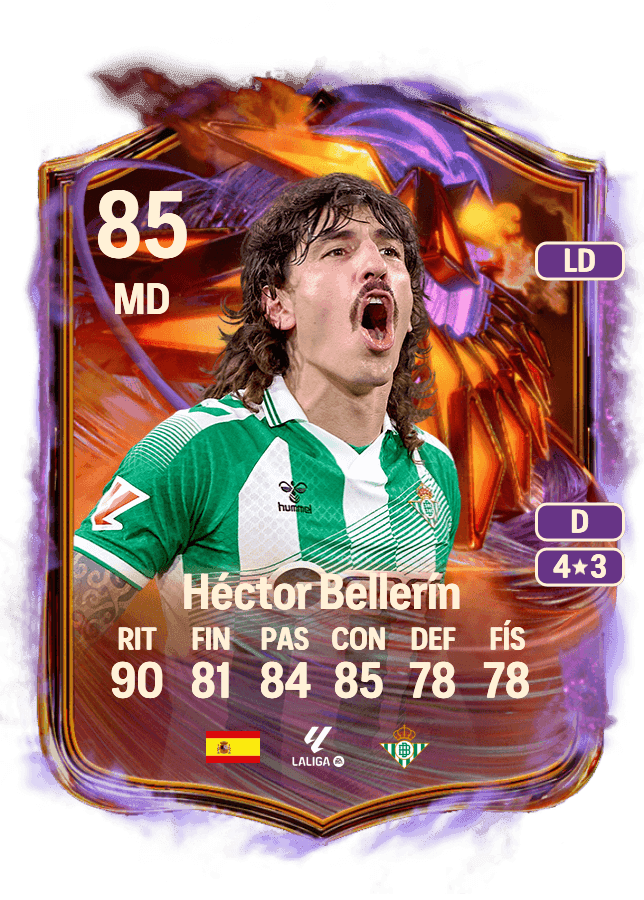 Héctor Bellerín card