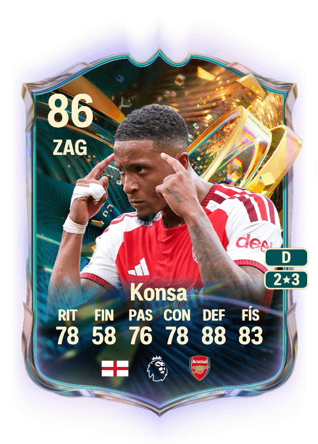 Ezri Konsa card