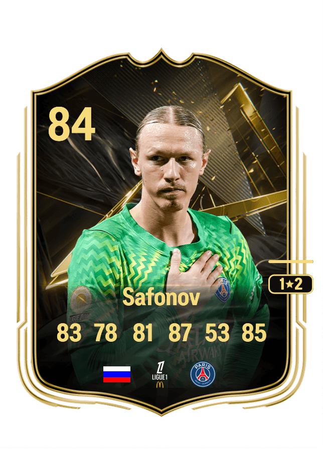 Matvey Safonov card