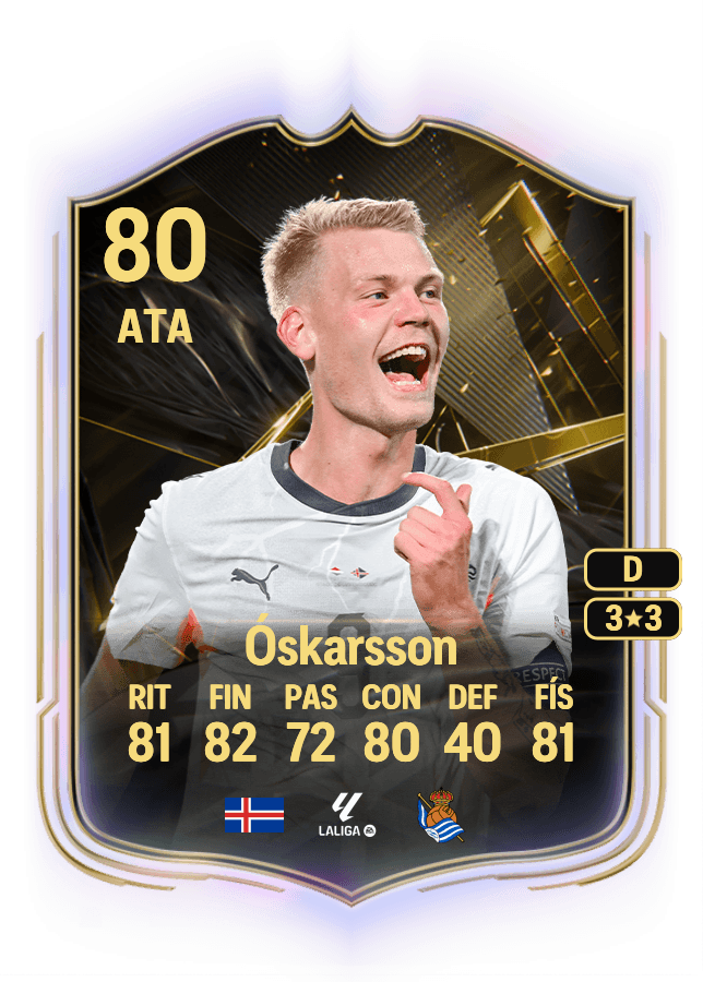 Orri Óskarsson card