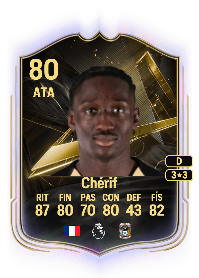 Sidiki Chérif card