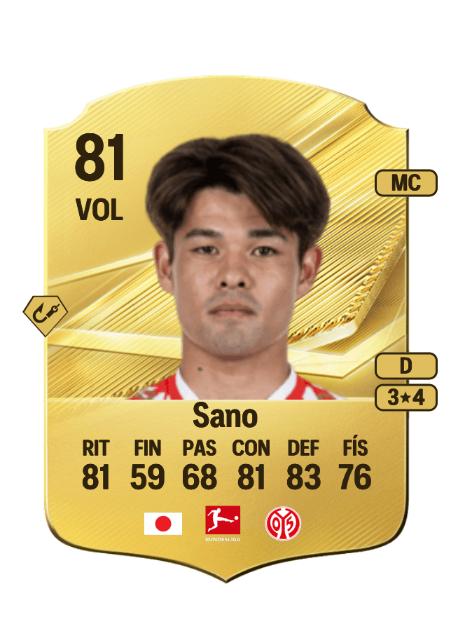 Kaishū Sano card