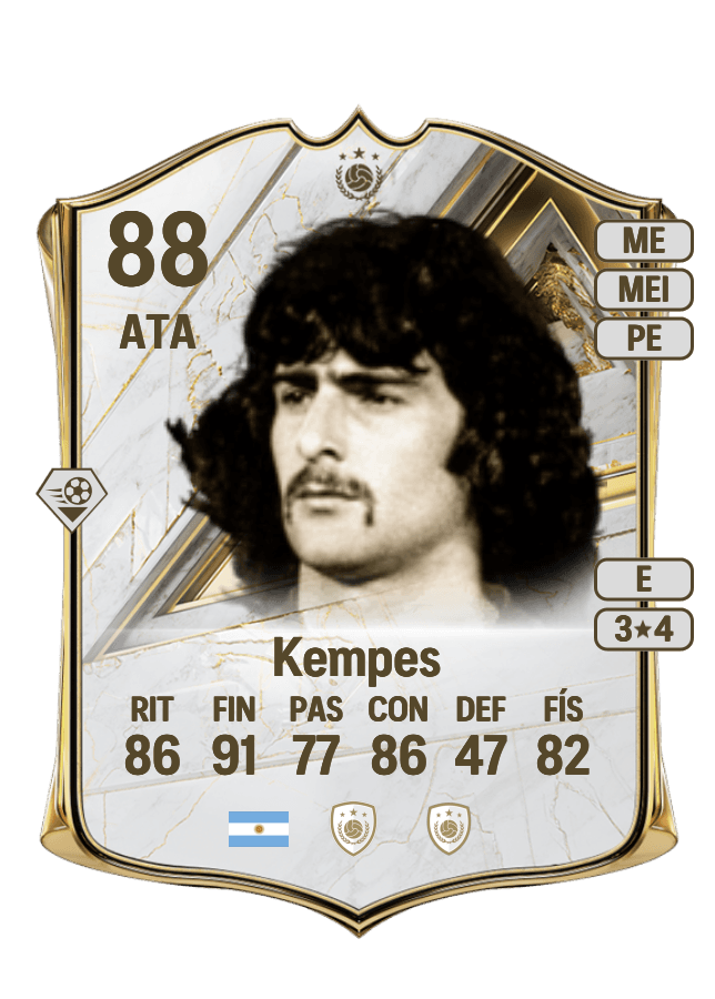 Mario Kempes card