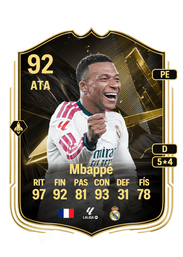 Kylian Mbappé card