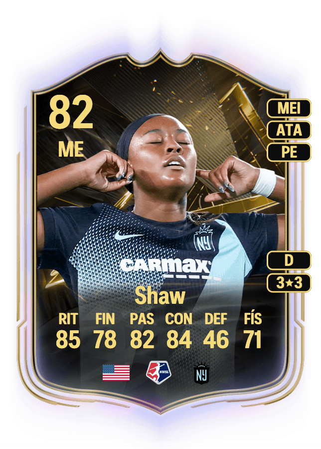Jaedyn Shaw card