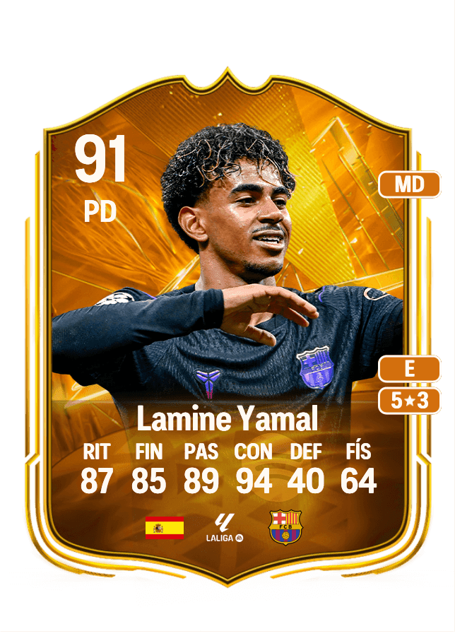 Lamine Yamal card