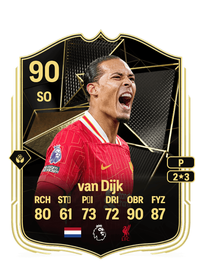 Virgil van Dijk card