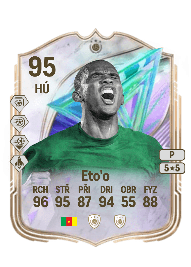 Samuel Eto'o card