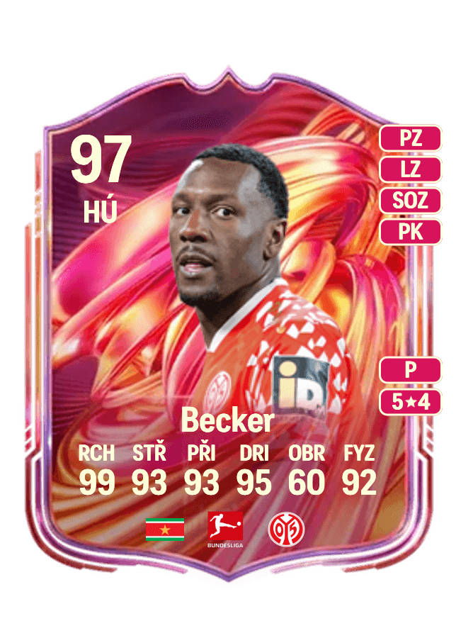 Sheraldo Becker card