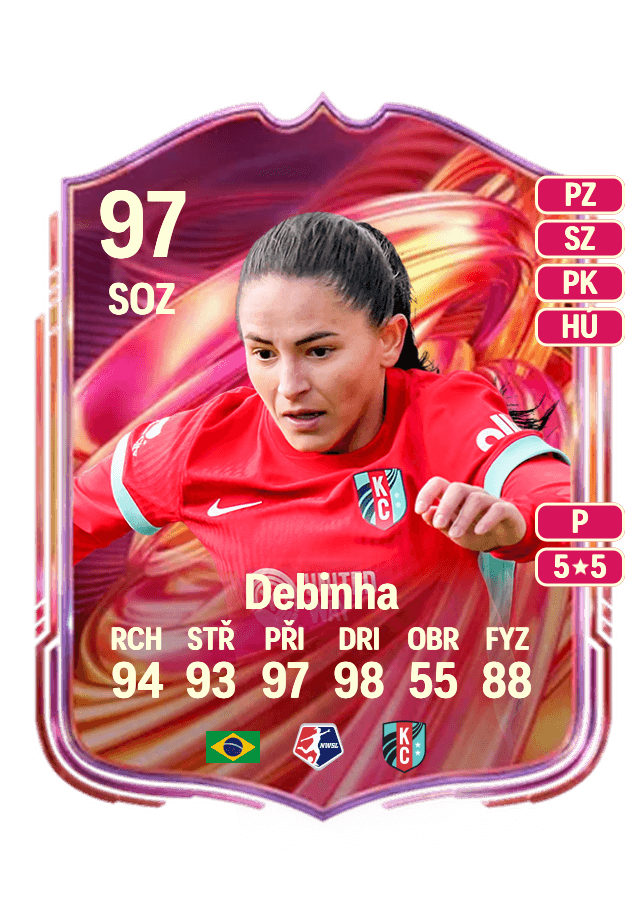 Debinha card