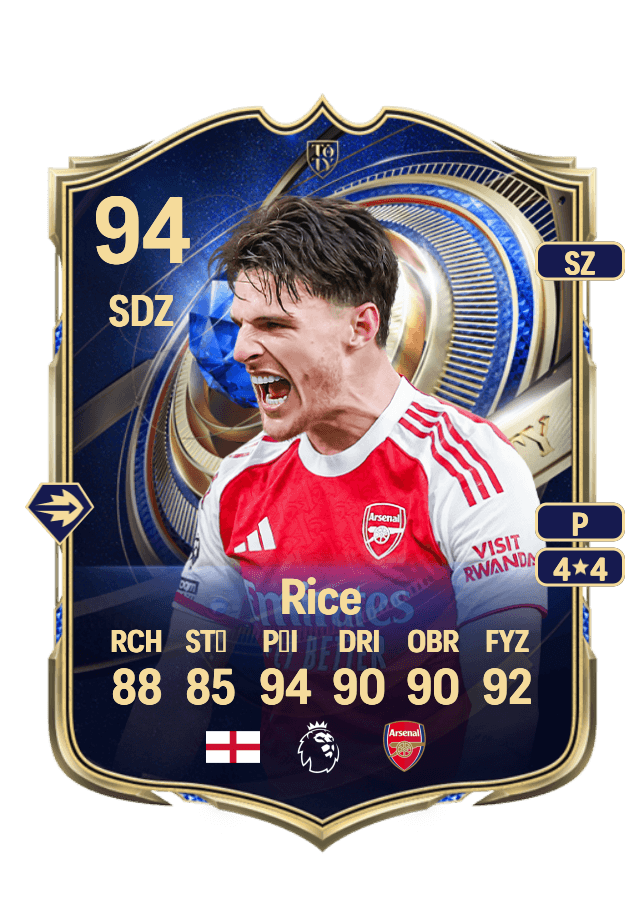 Declan Rice card