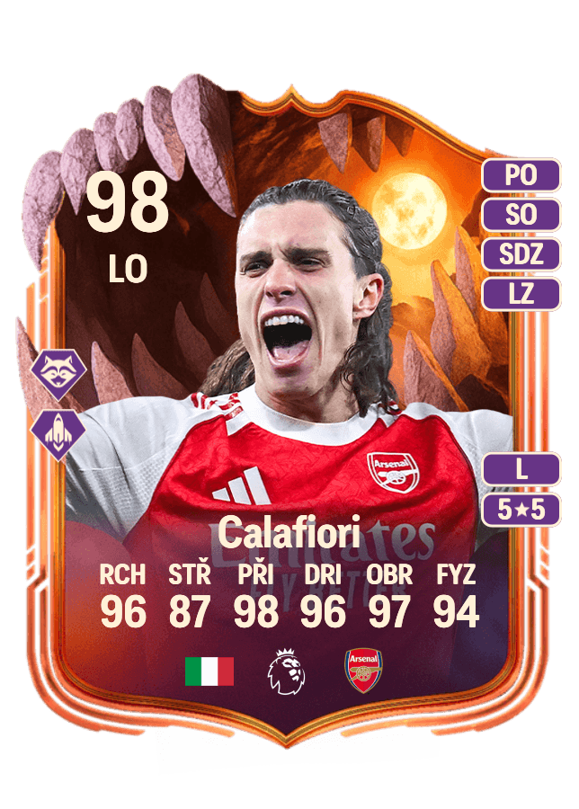 Riccardo Calafiori card