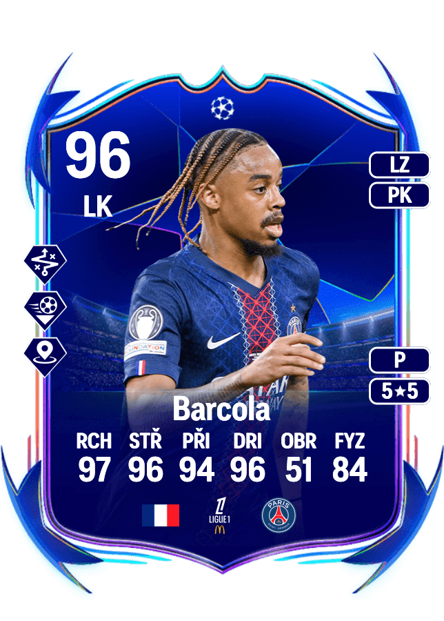 Bradley Barcola card
