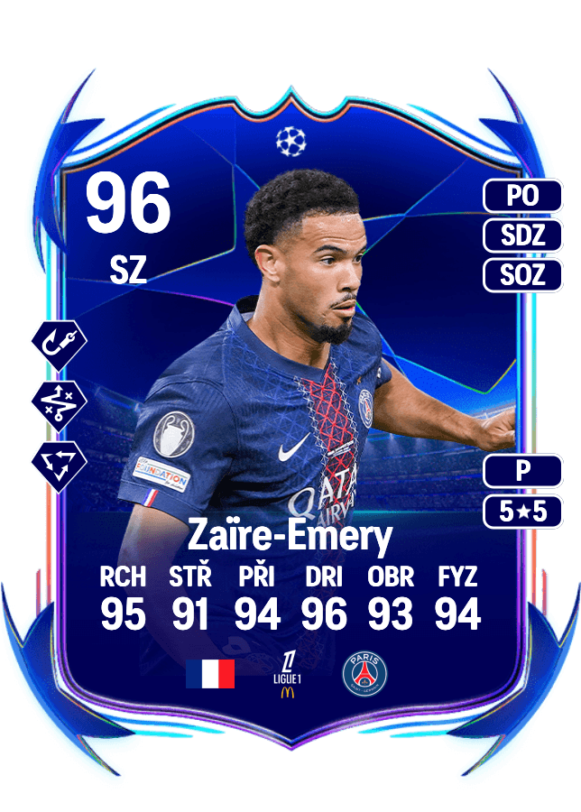 Warren Zaïre-Emery card