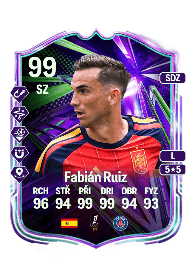 Fabián Ruiz card