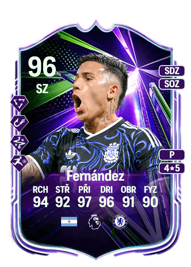 Enzo Fernández card