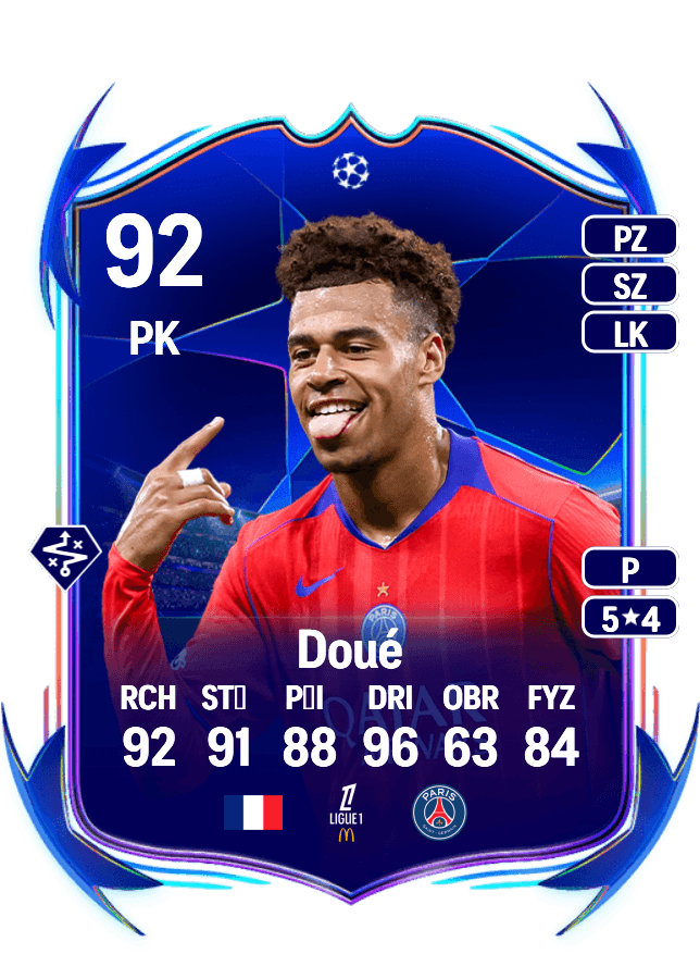 Désiré Doué card