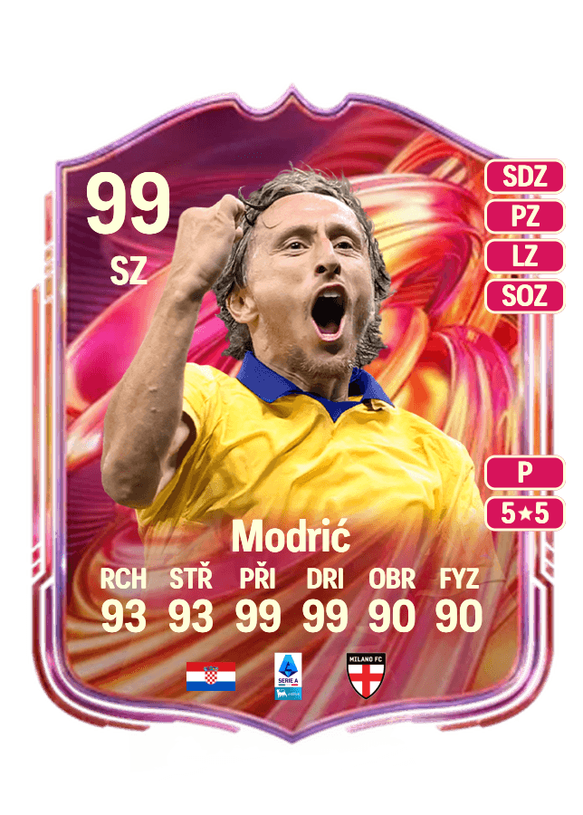 Luka Modrić card