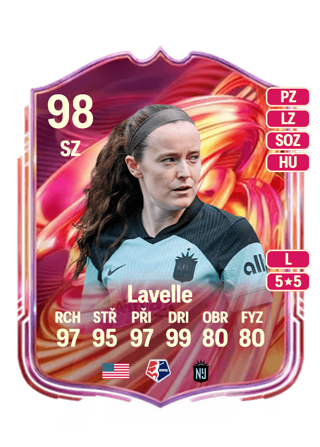 Rose Lavelle card