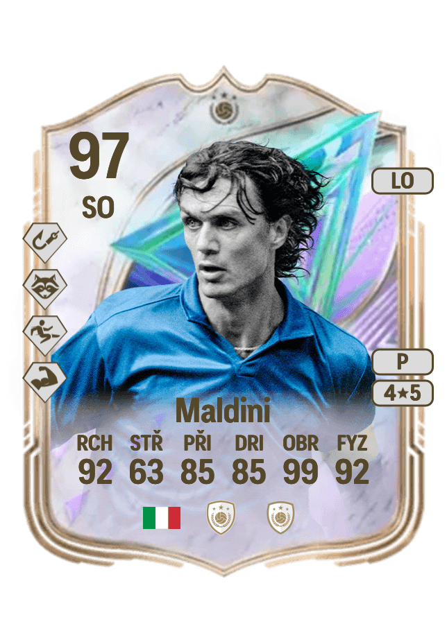 Paolo Maldini card
