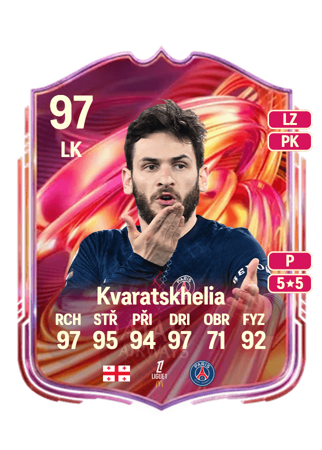 Khvicha Kvaratskhelia card