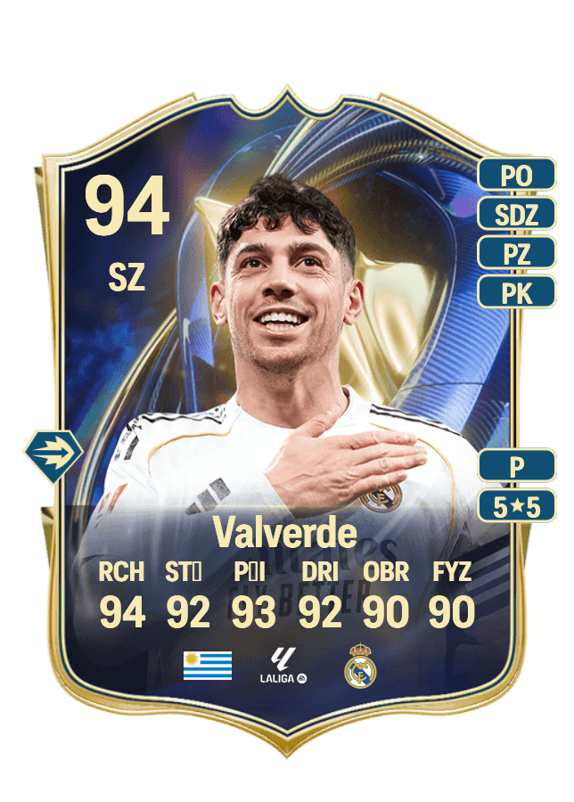 Federico Valverde card