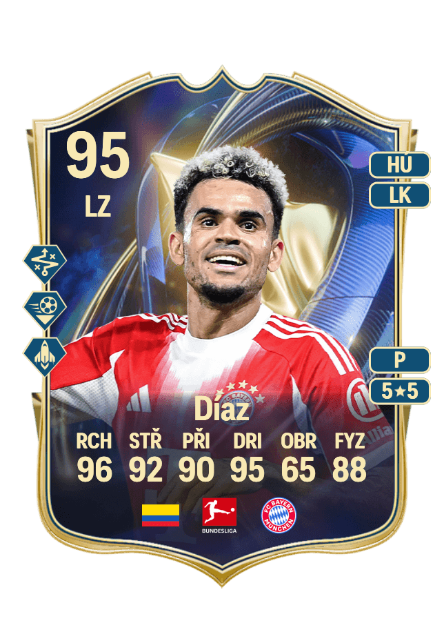 Luis Díaz card