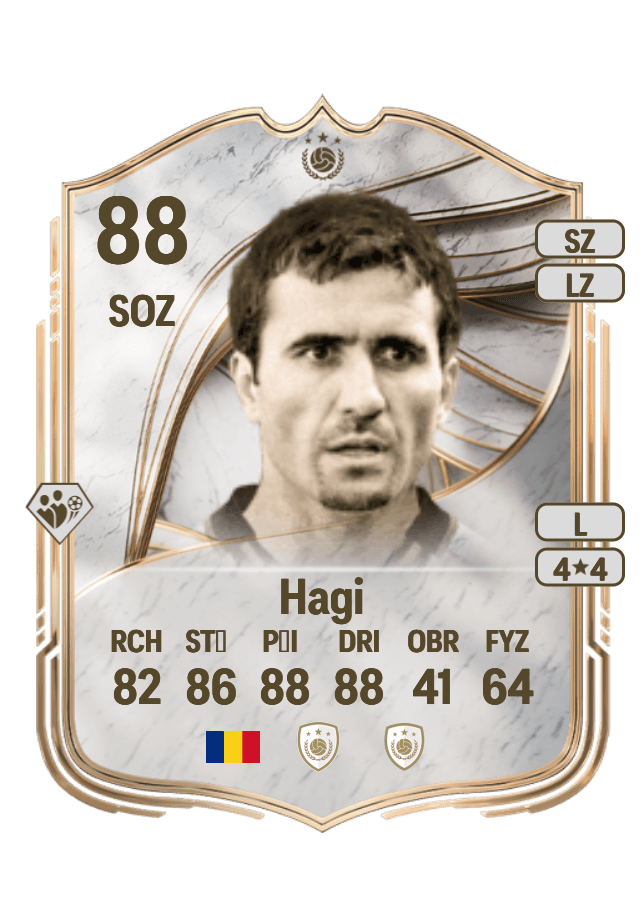 Gheorghe Hagi card