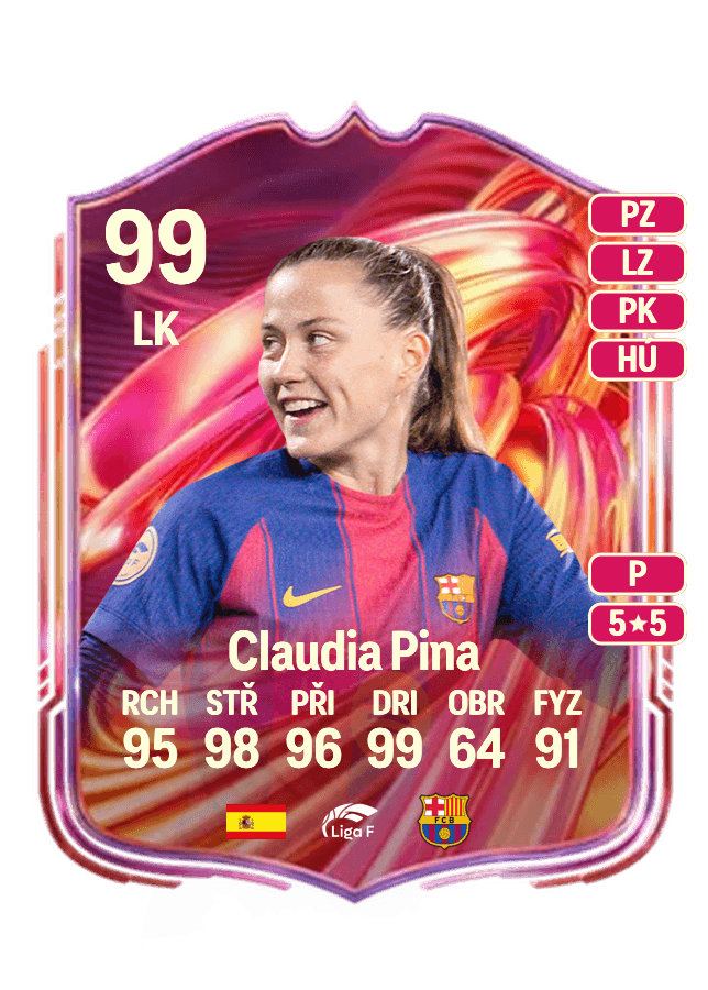 Claudia Pina card