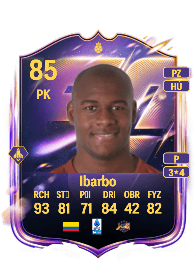 Víctor Ibarbo card
