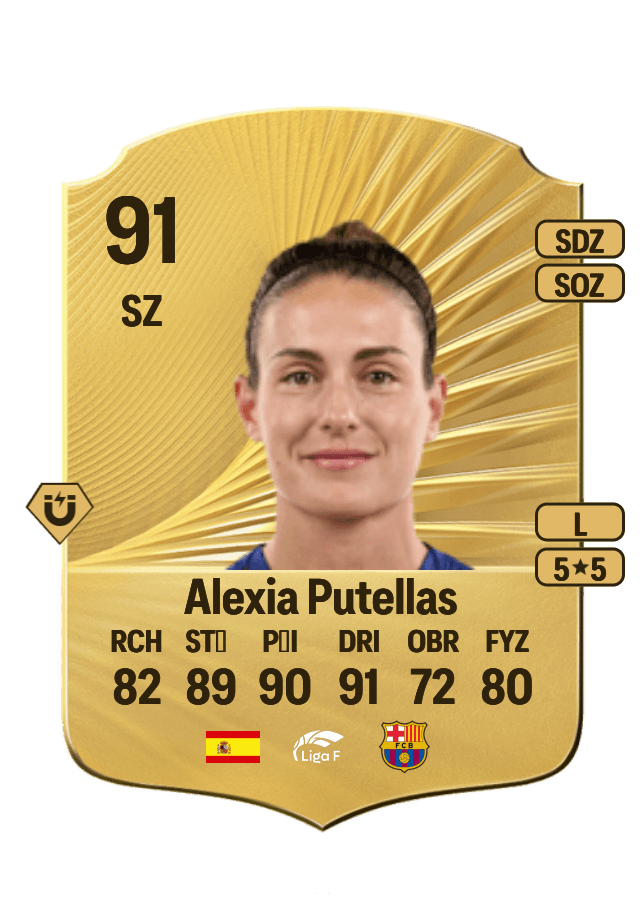 Alexia Putellas card