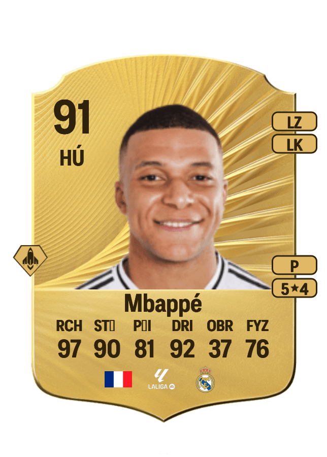 Kylian Mbappé card