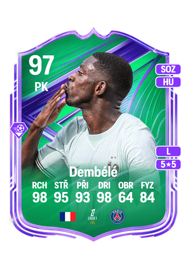 Ousmane Dembélé card