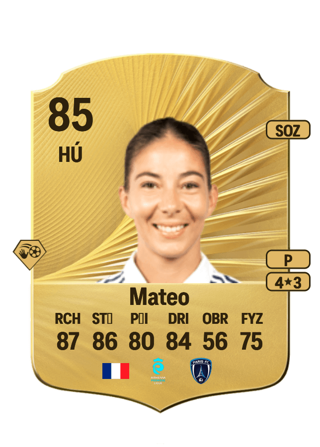 Clara Mateo card