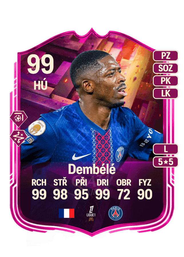 Ousmane Dembélé card