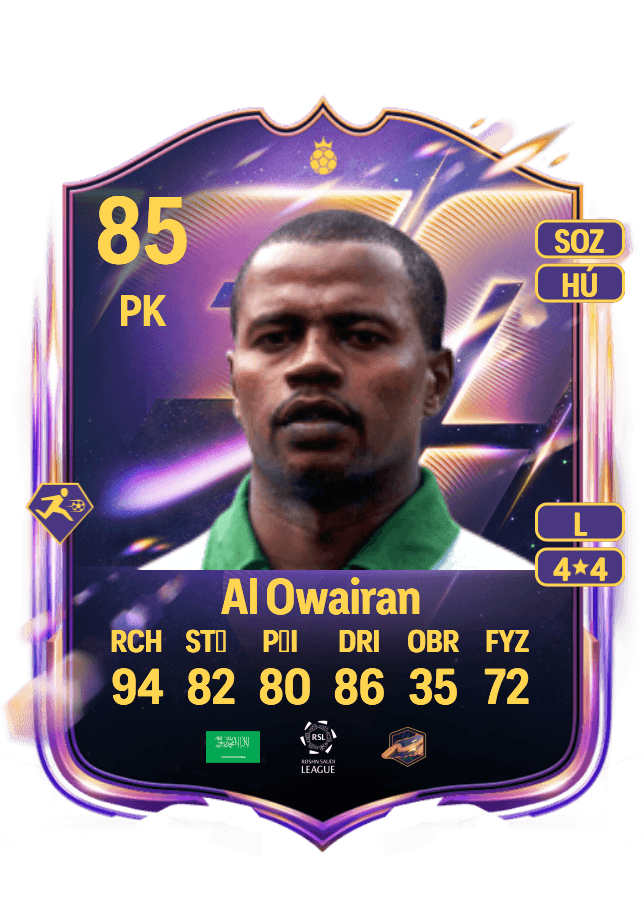 Saeed Al Owairan card