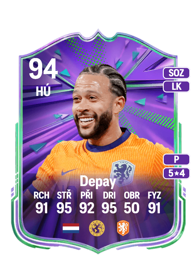 Memphis Depay card
