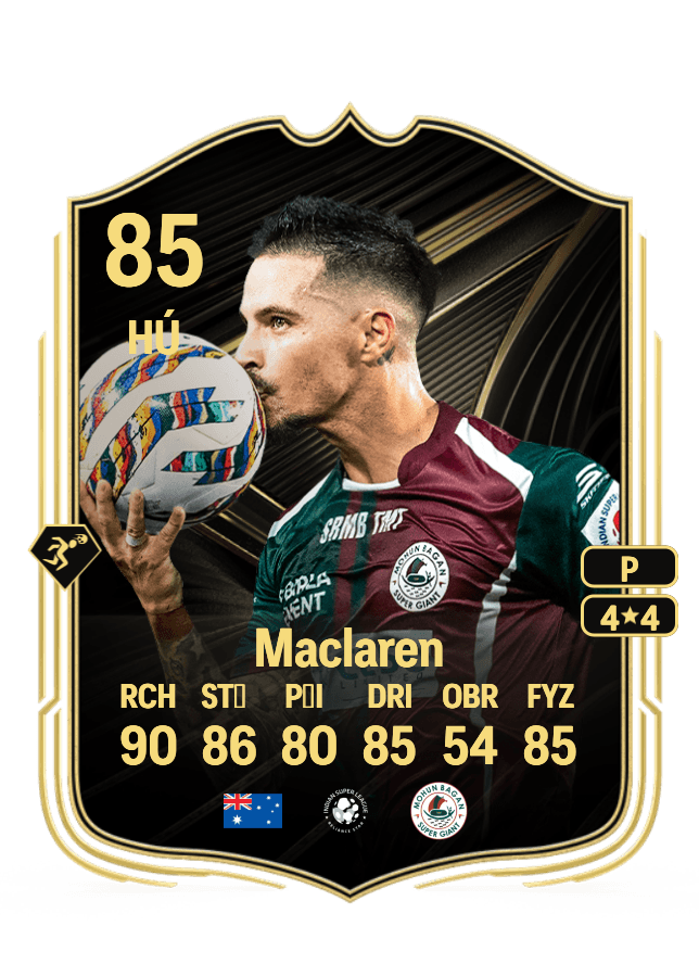 Jamie Maclaren card