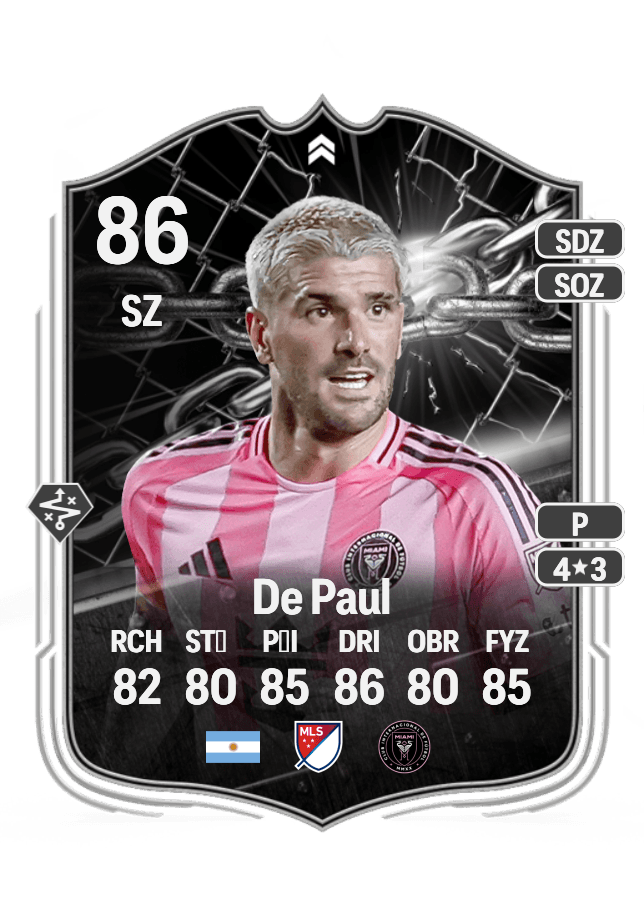 Rodrigo De Paul card