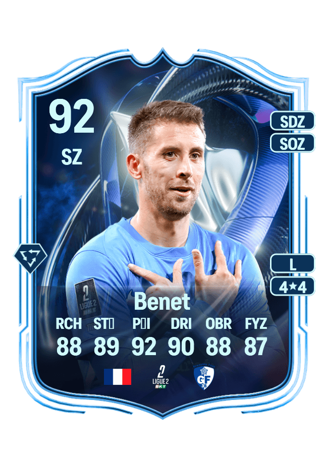 Jessy Benet card