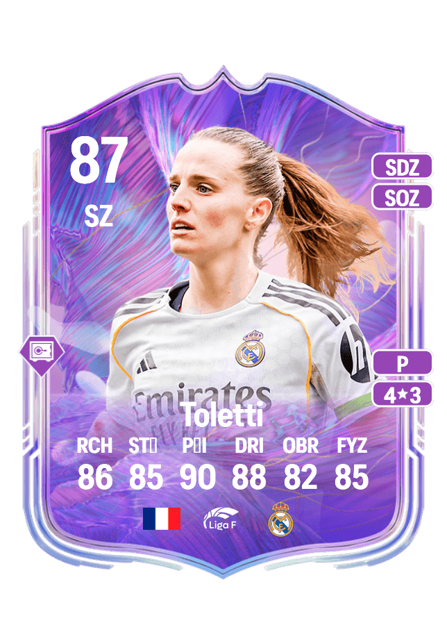 Sandie Toletti card