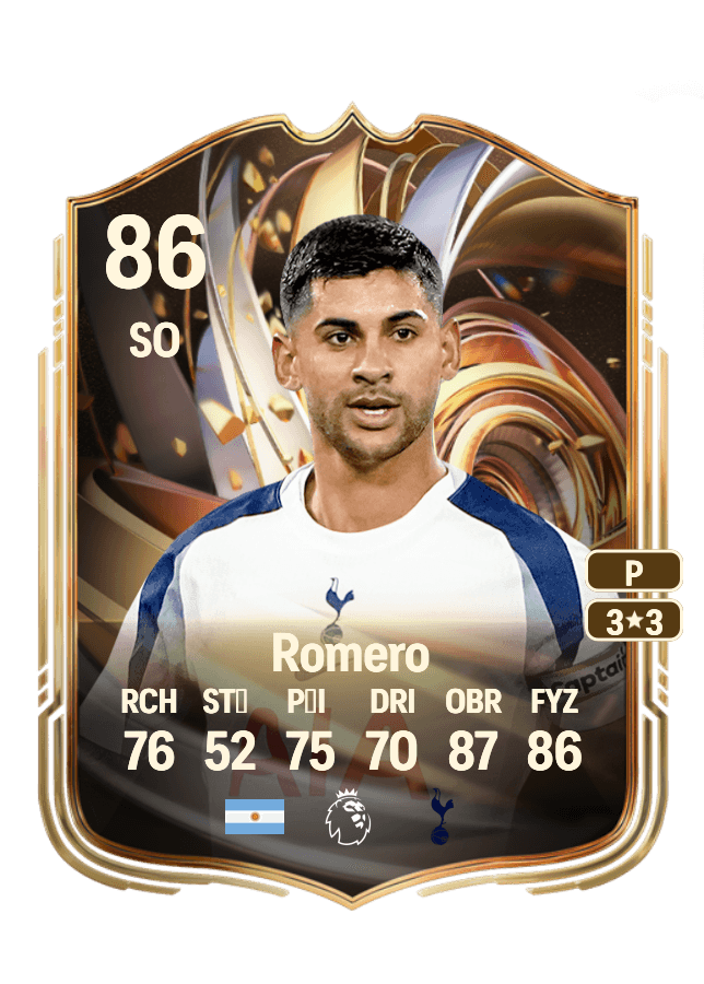 Cristian Romero card