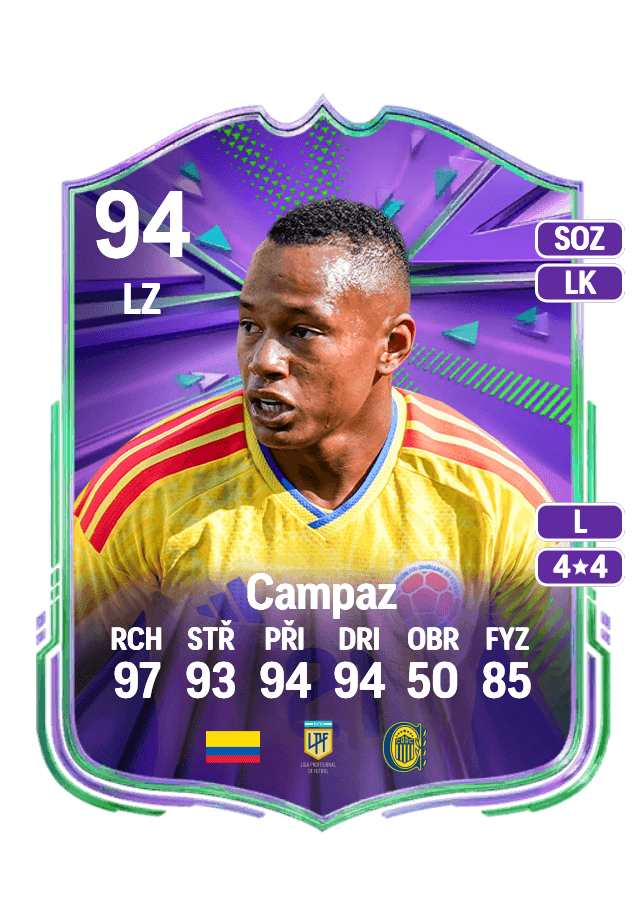 Jaminton Campaz card