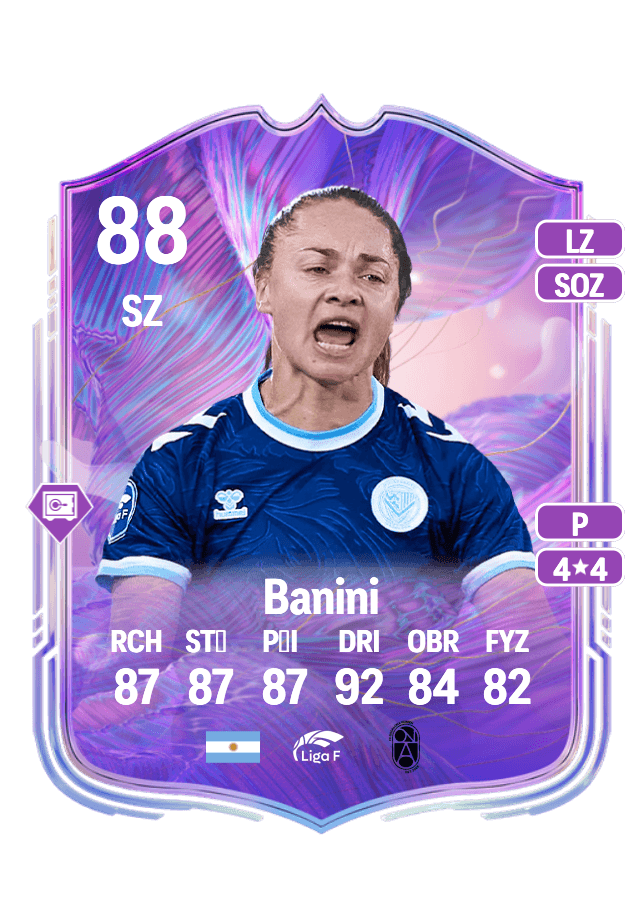 Estefanía Banini card