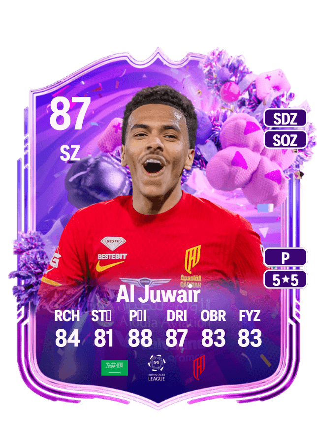 Musab Al Juwair card
