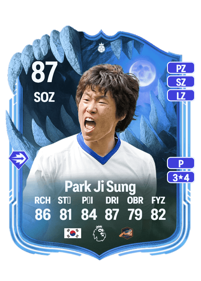 Park Ji Sung card