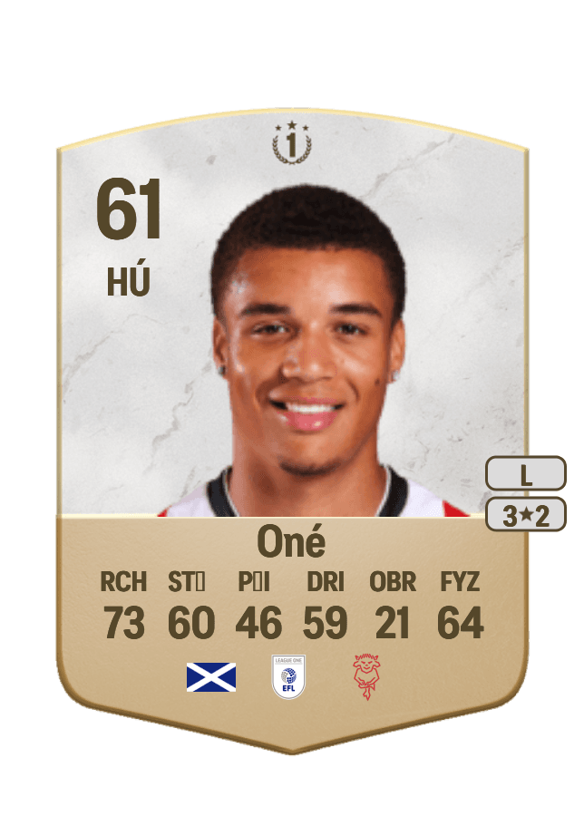 Ryan Oné card